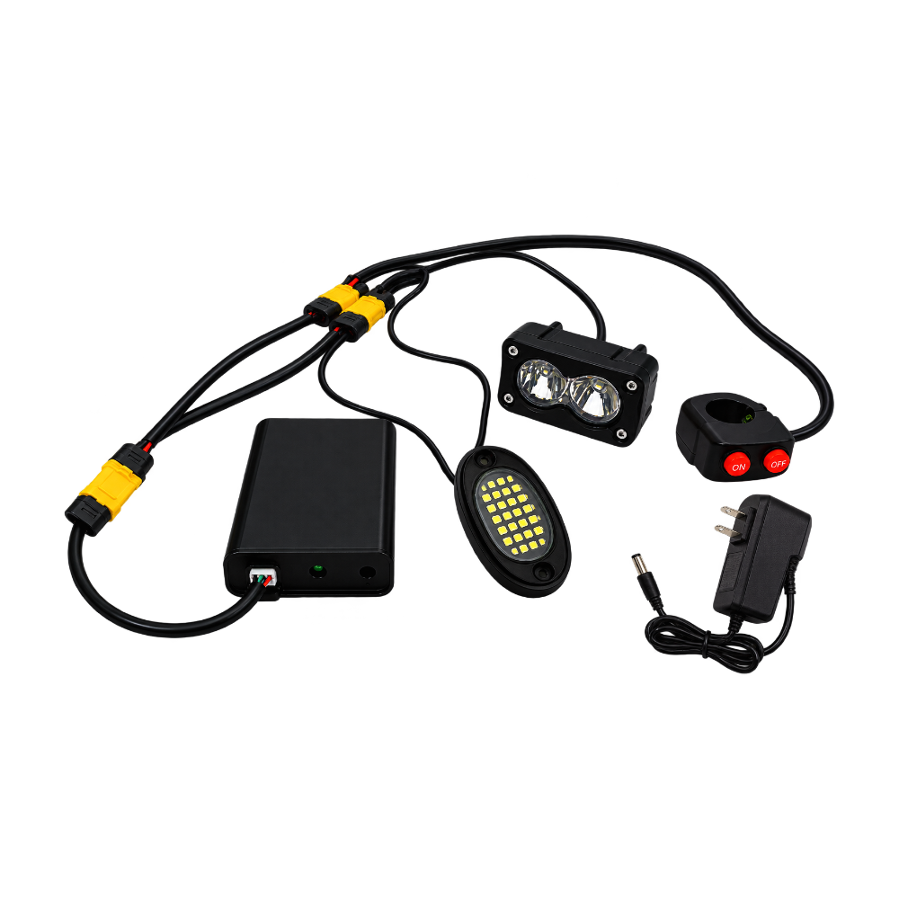 Rechargeable Baja Light + Rear Light Kit