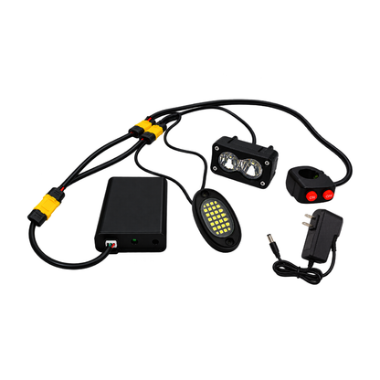 Rechargeable Baja Light + Rear Light Kit