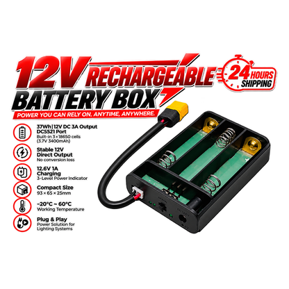 Rechargeable Baja Light + Rear Light Kit