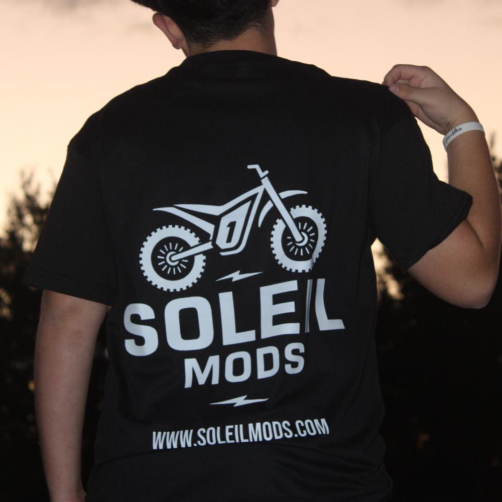 Soleil Mods Logo T-Shirt – Black