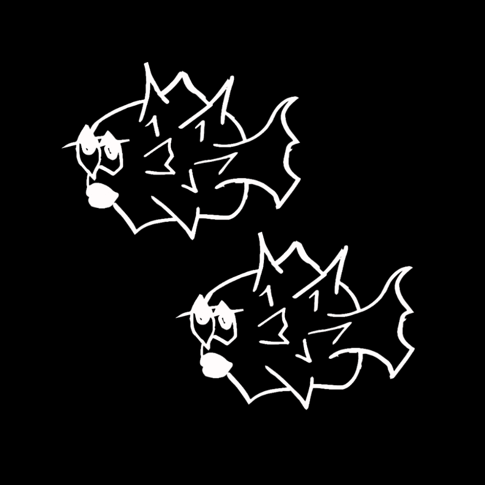 Prickly Sticker - 2 Pack no-background (die-cut)
