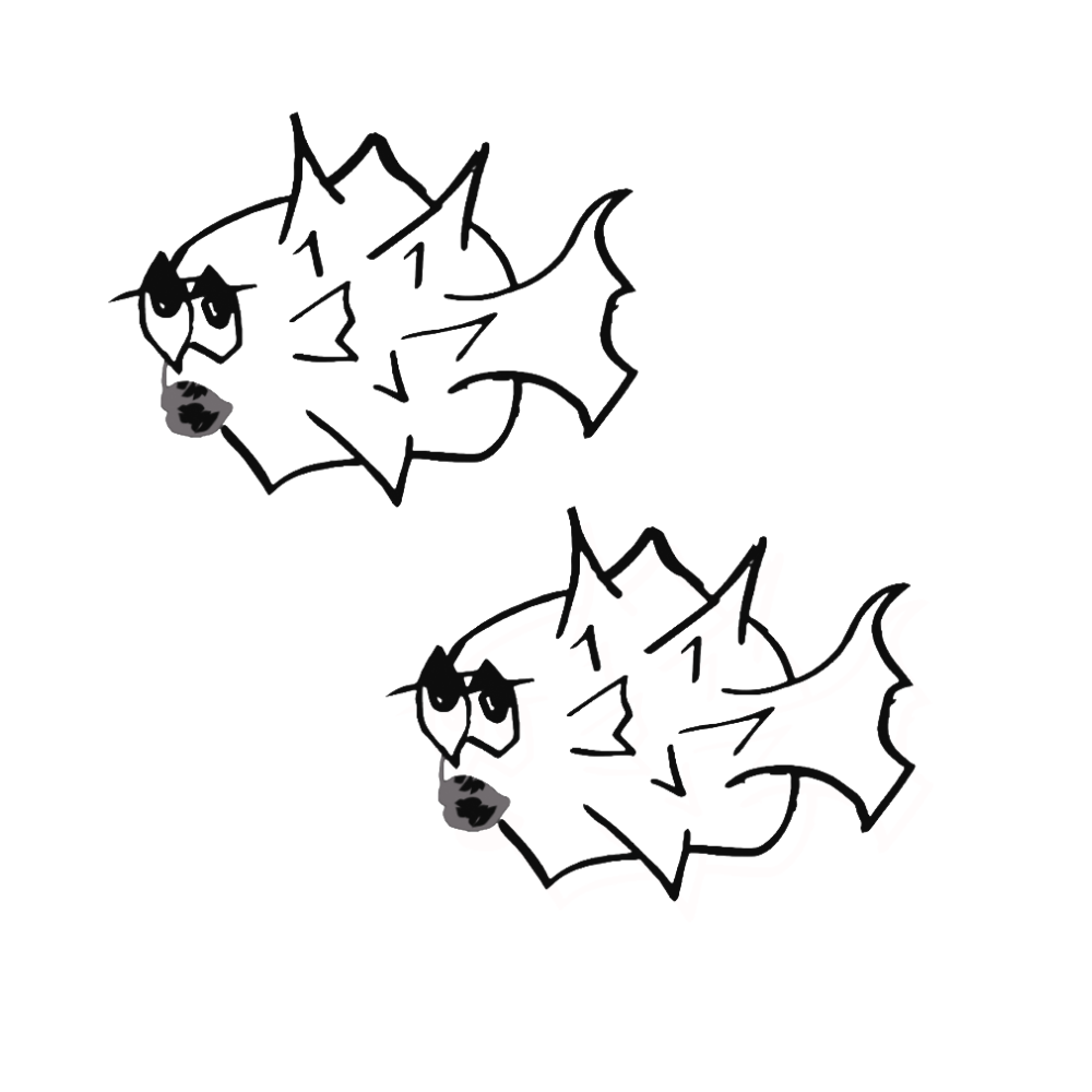 Prickly Sticker - 2 Pack no-background (die-cut)