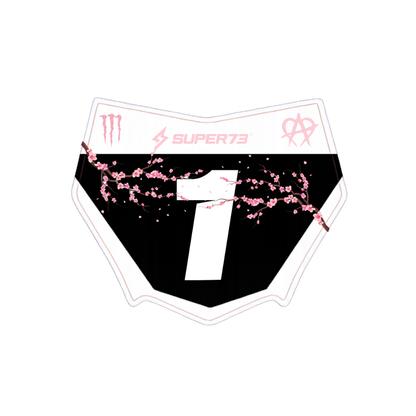 Custom Motocutz Plate Decal
