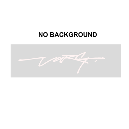 Signature Sticker Set NO BACKGROUND – 2 Pieces