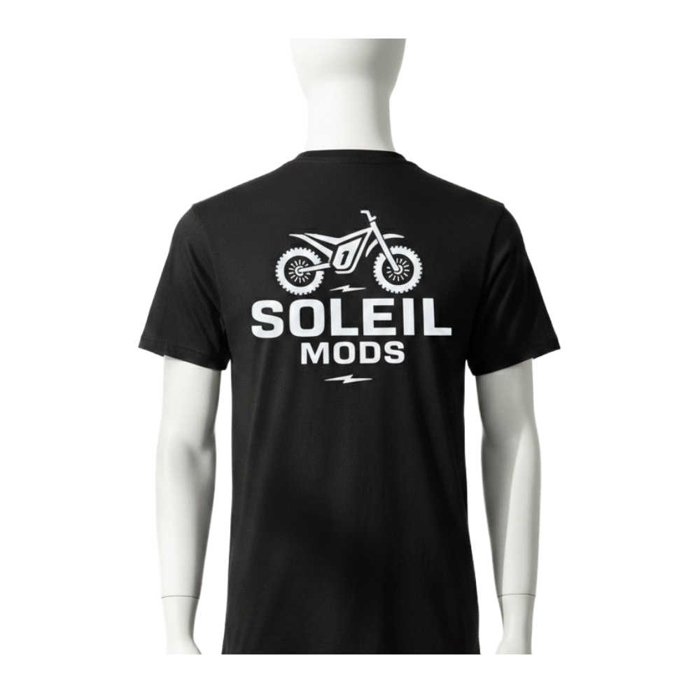 Soleil Mods Logo T-Shirt – Black