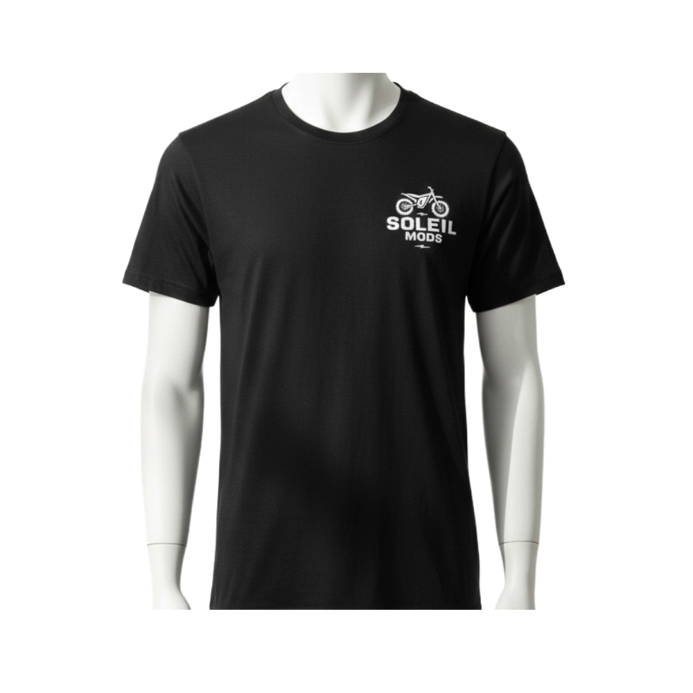 Soleil Mods Logo T-Shirt – Black