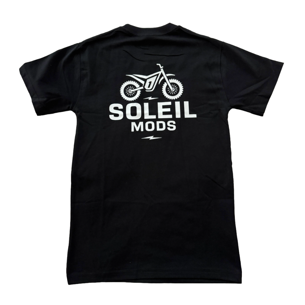Soleil Mods Logo T-Shirt – Black