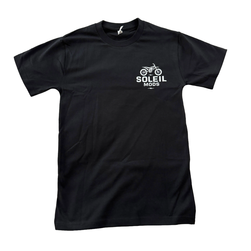Soleil Mods Logo T-Shirt – Black