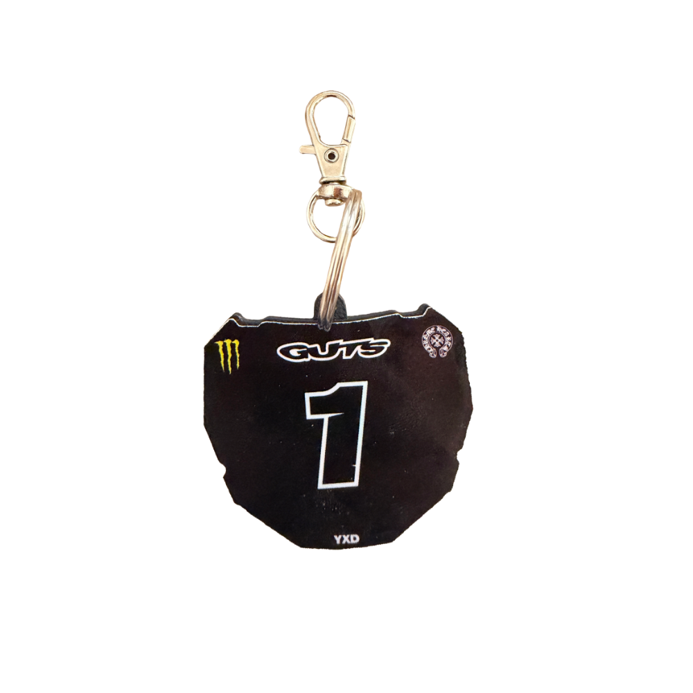 Mini Odi Plate Keychain
