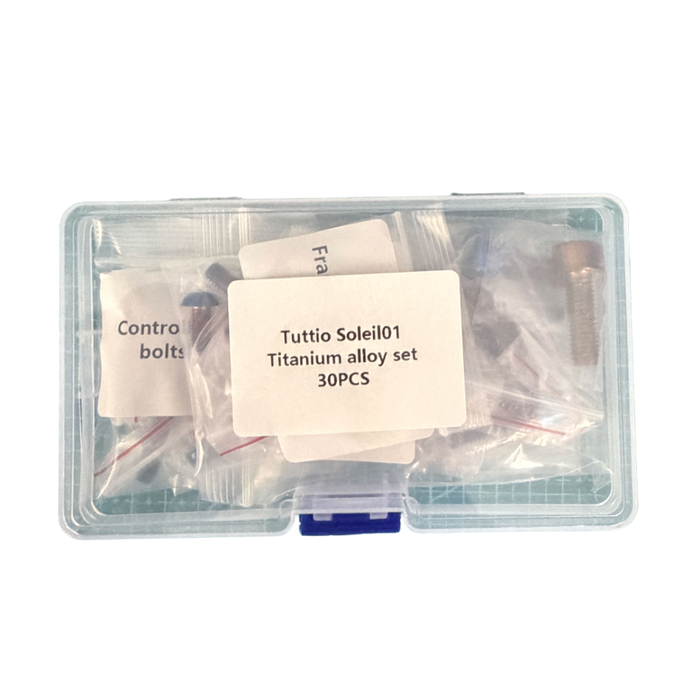 Tuttio Soleil01 Titanium Alloy Bolt Set – 30PCS
