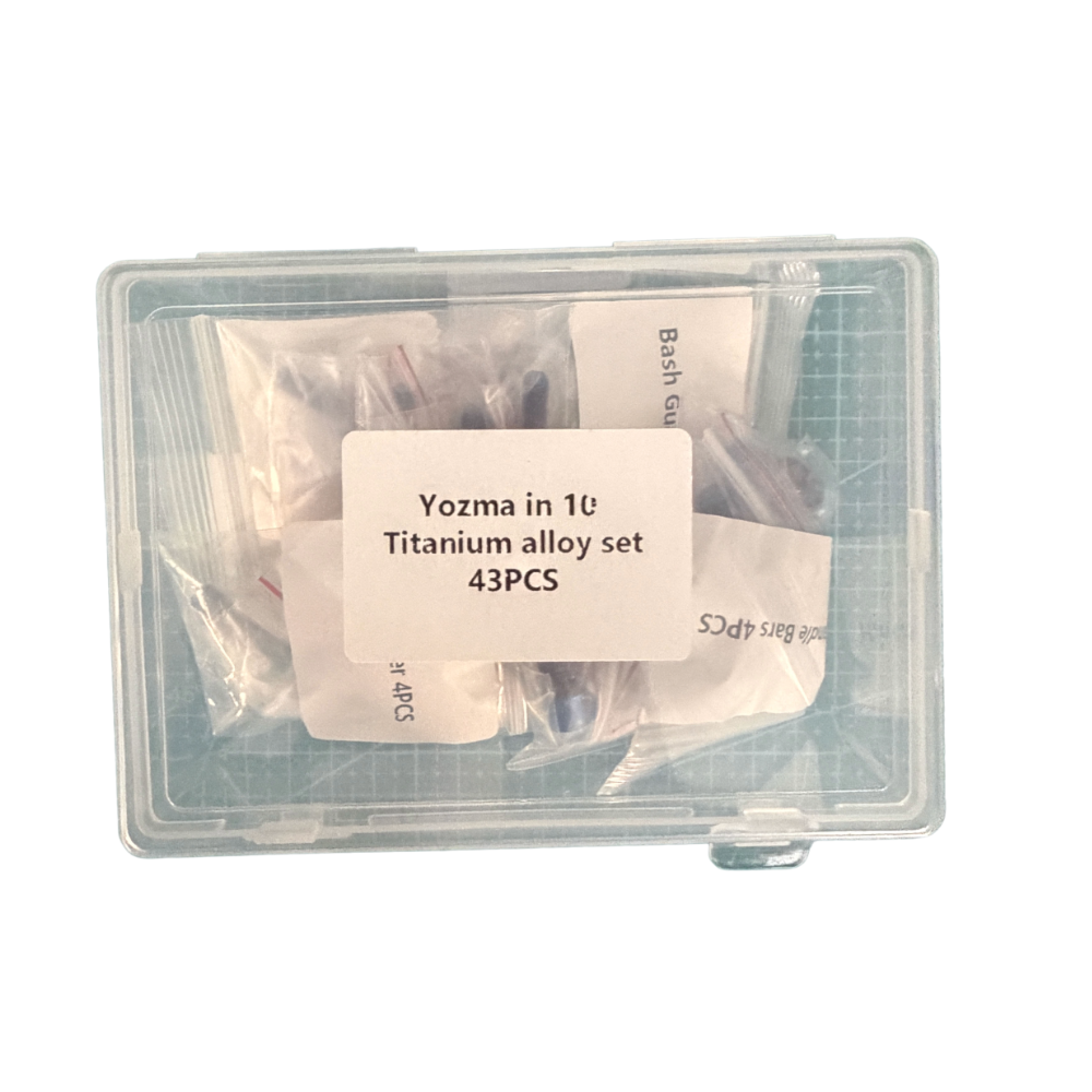Yozma Titanium Alloy Bolt Set – 43PCS